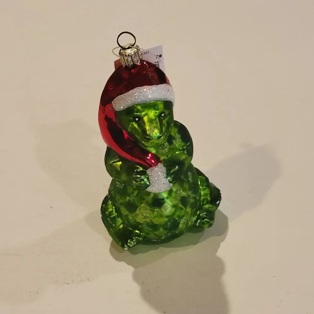 Vintage Glass Alligator Christmas Ornament Cost Plus World Market Hand Blown